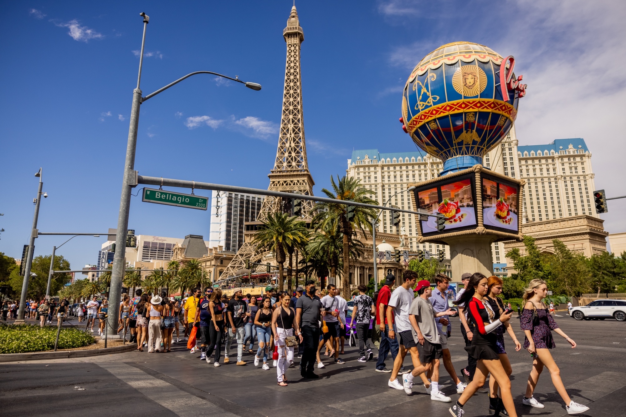 Louis Vuitton at The Shops at Crystals Stock Photo - Alamy