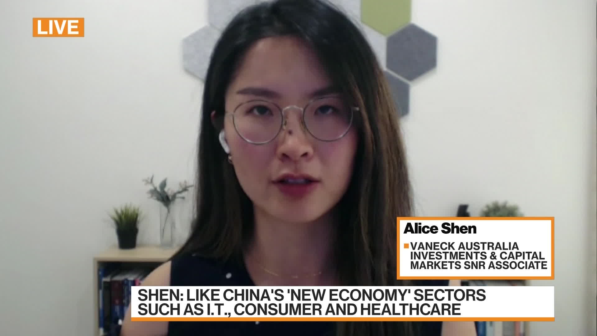 VanEck Australia Alice Shen on China's A-Share Market - Bloomberg