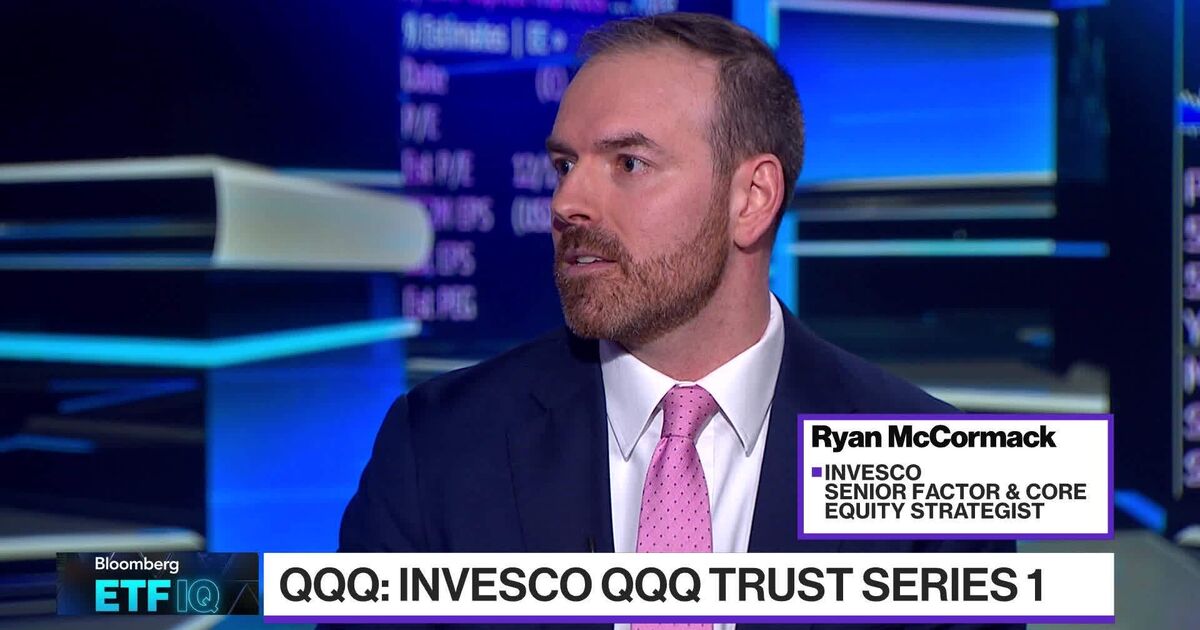 Watch Ryan McCormack on Invesco QQQ Trust Series 1 - Bloomberg