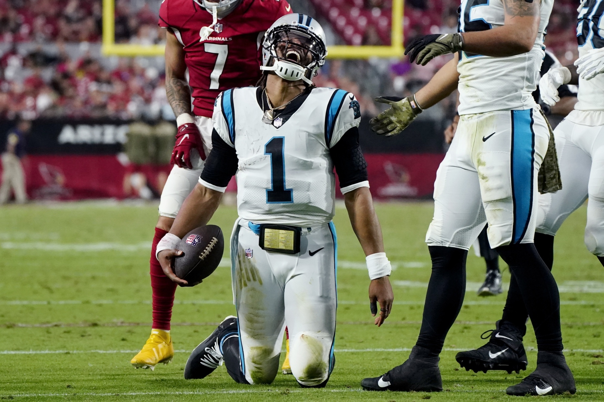 November 10, 2014: Carolina Panthers quarterback Cam Newton (1