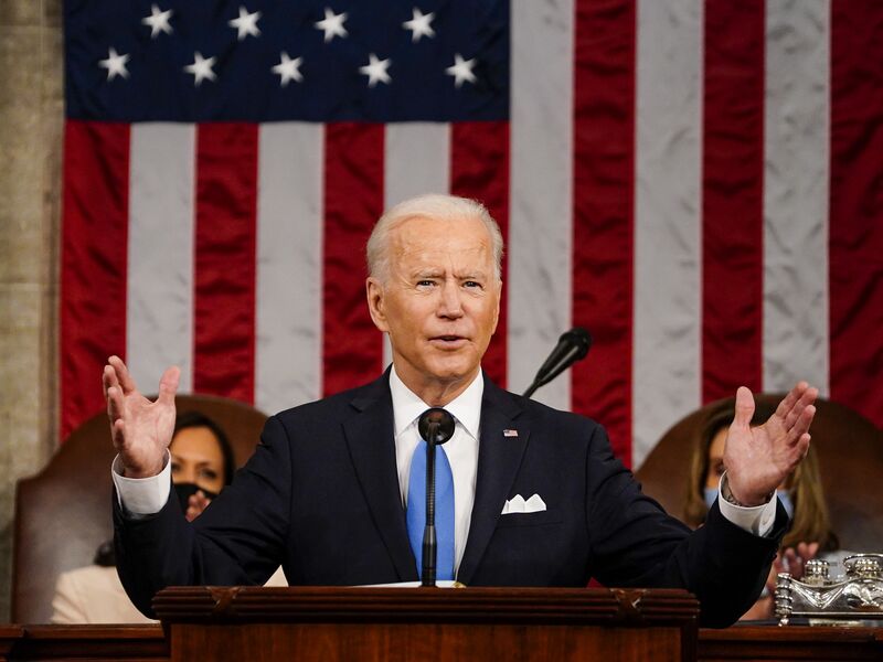 President Biden Delivers First Address To Joint Session Of Congress
