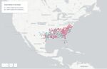 relates to The South's Love for Confederate Street Names, Mapped