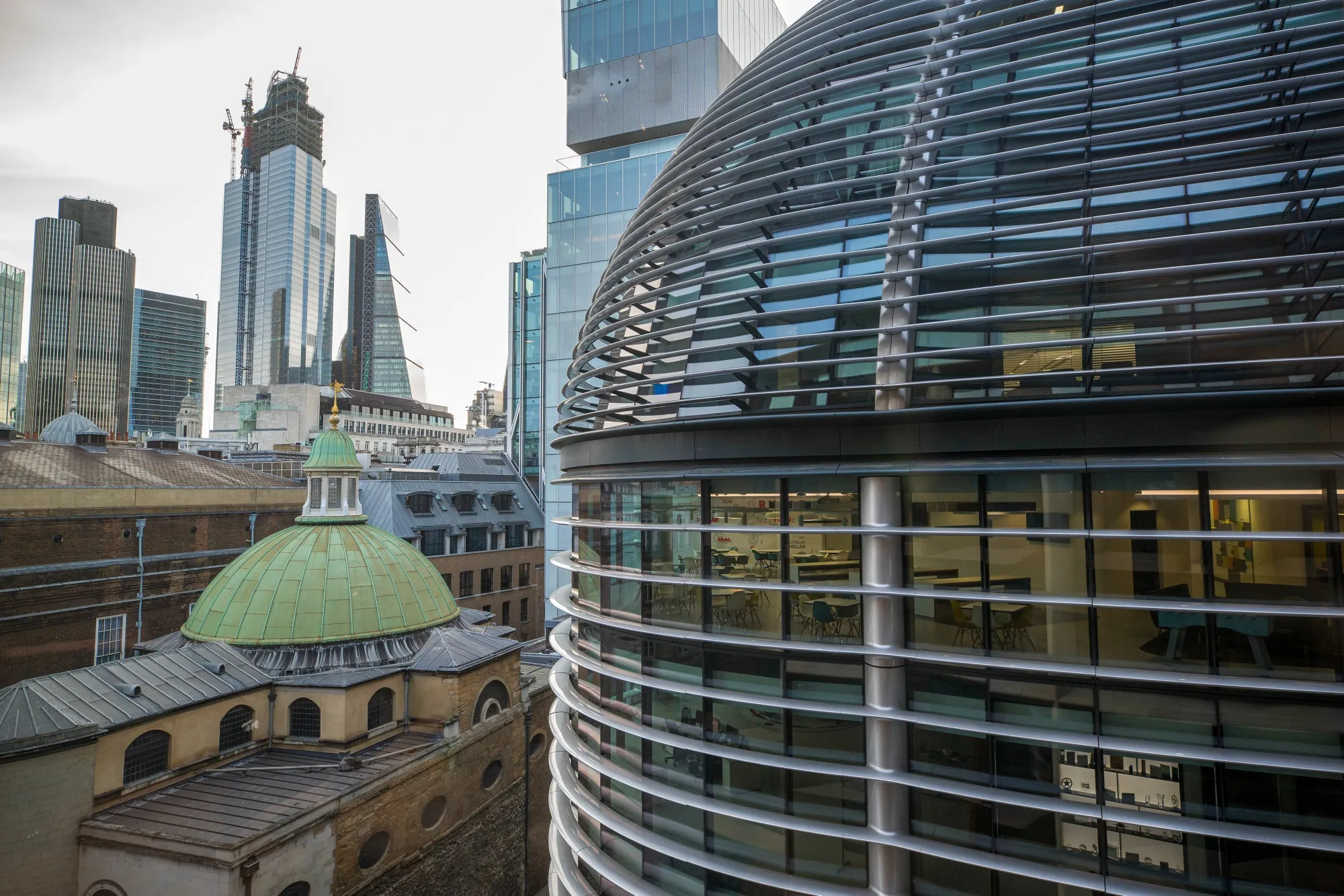 Worldpay Inc’.s head office, on the right.