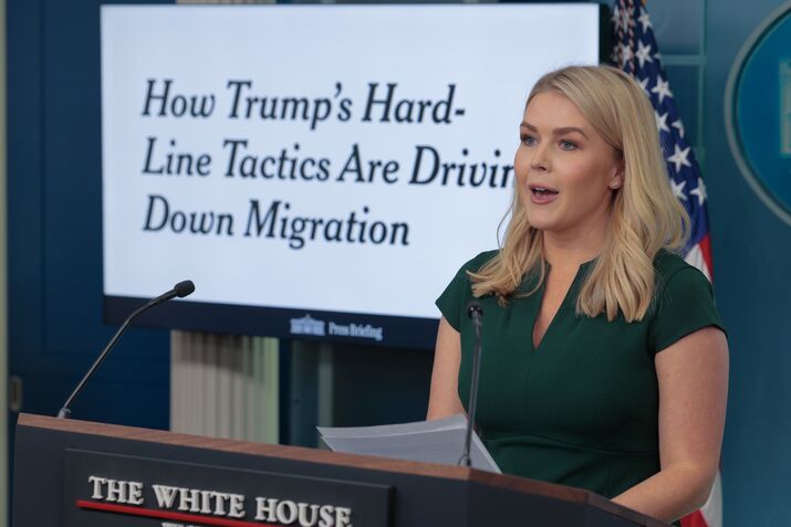 White House Press Secretary Karoline Leavitt Holds Press Briefing
