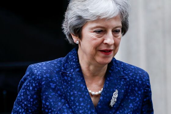 May Survives Meeting With Tory Lawmakers on Her Brexit Plan