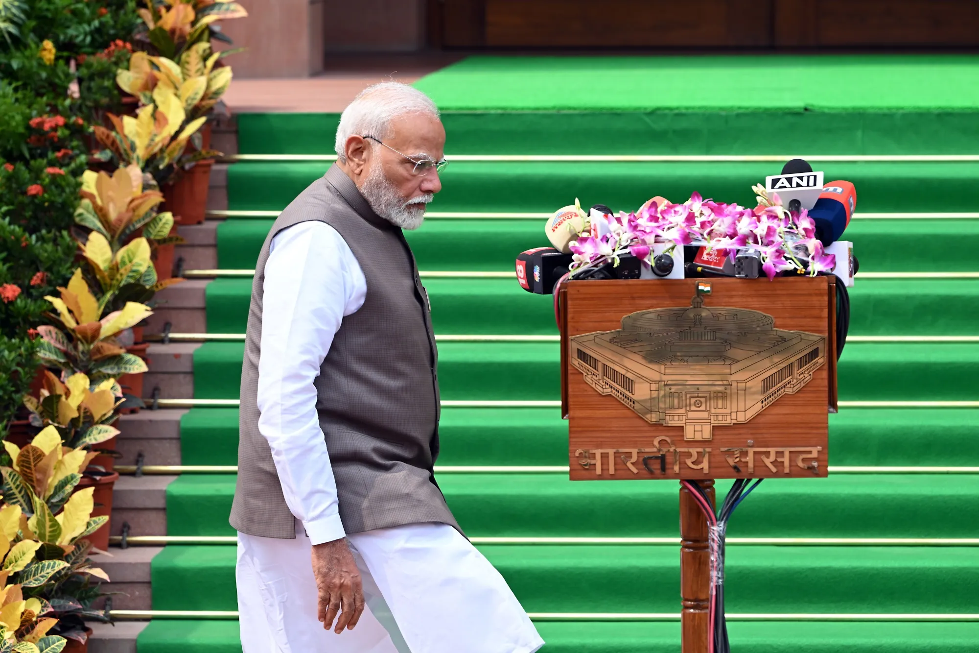 Indian Prime Minister Narendra Modi in New Delhi on&nbsp;July 22.