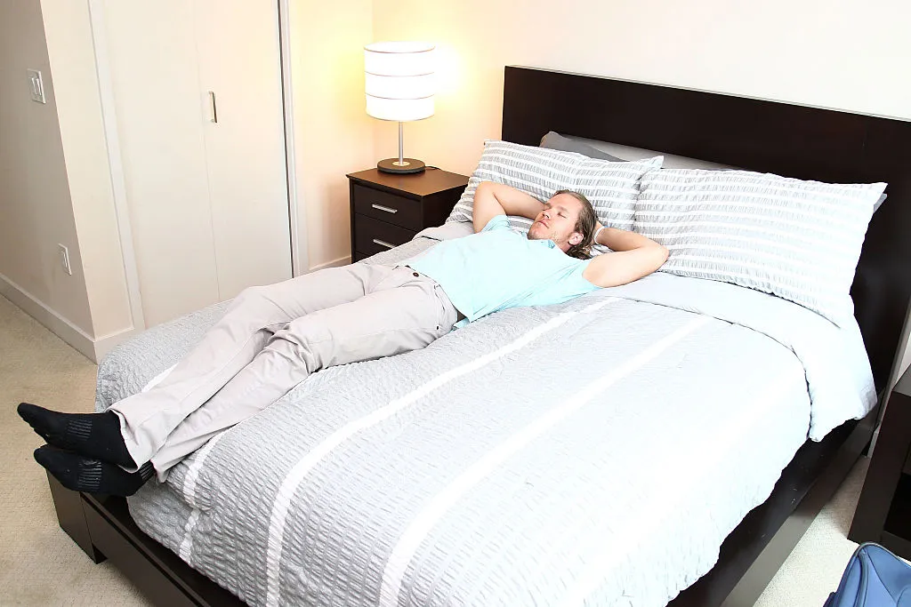 Not every Airbnb can accomodate a 6-foot-6 pitcher.
