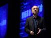 Masayoshi Son speaks in Tokyo on July 18.