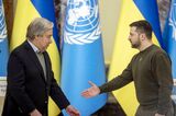 UN’s Guterres Visits Kyiv as Crop-Export Deal Talks Continue