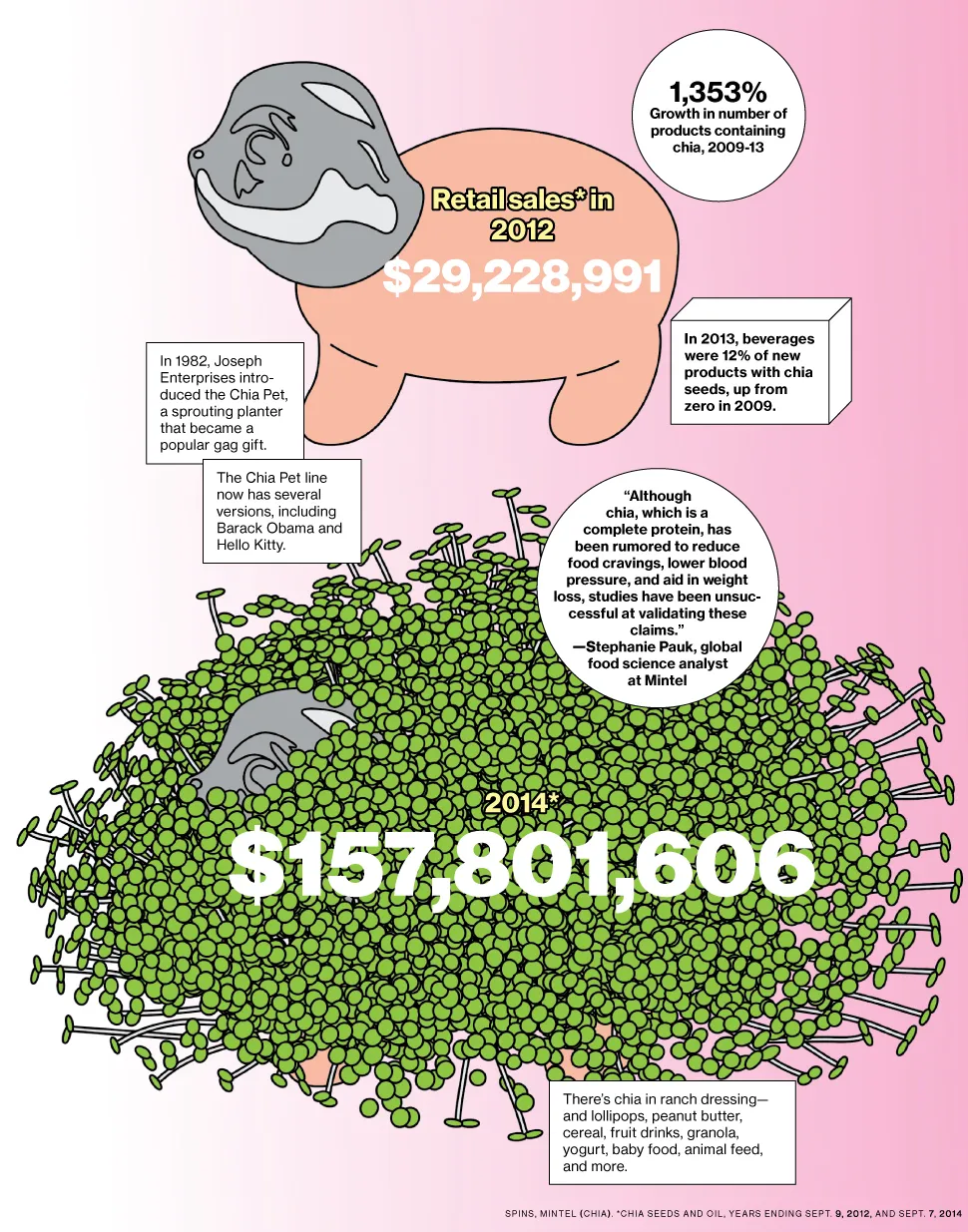 Chia Seeds Are Everywhere