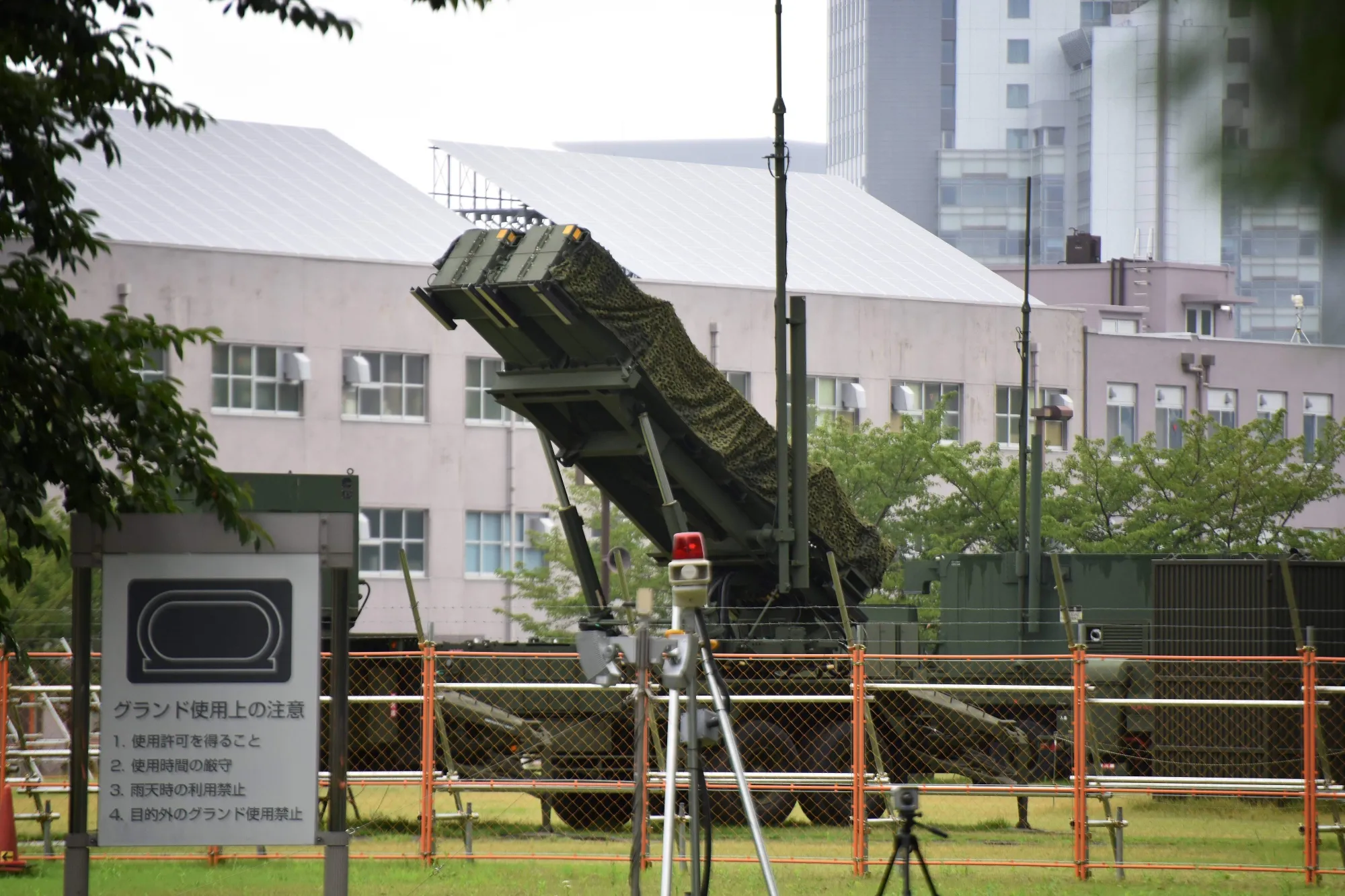 日本の自衛隊の迎撃ミサイル
