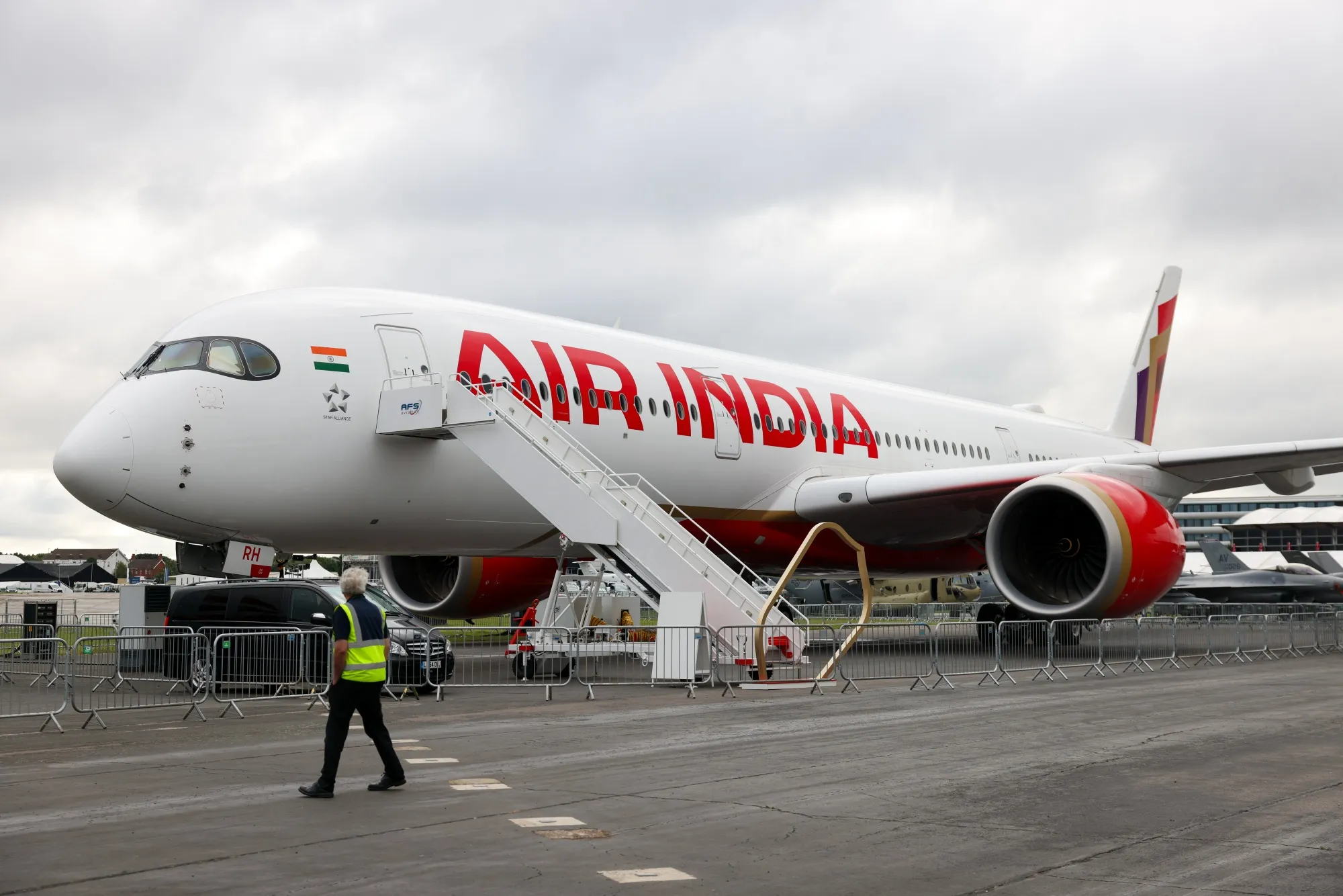 An Airbus SE A350-900 passenger aircraft.