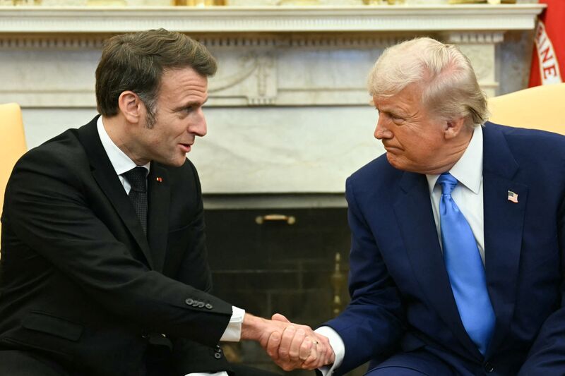 US-FRANCE-POLITICS-DIPLOMACY-TRUMP-MACRON