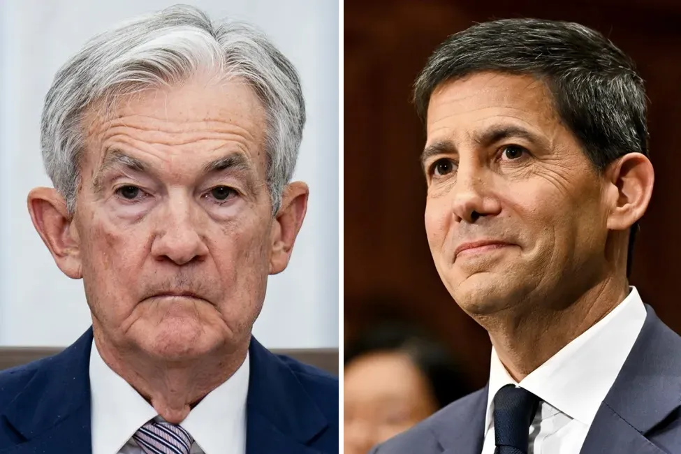 Jerome Powell and Kevin Warsh