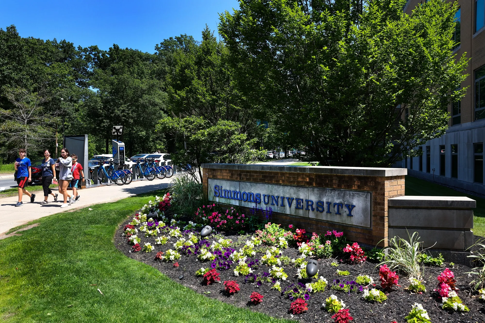 The Simmons University campus.