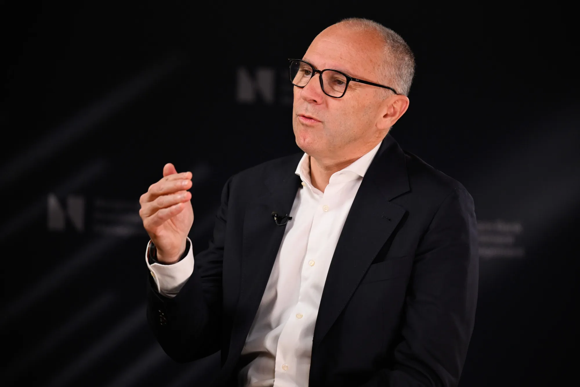 Stefano Domenicali in Oslo, on April 28.