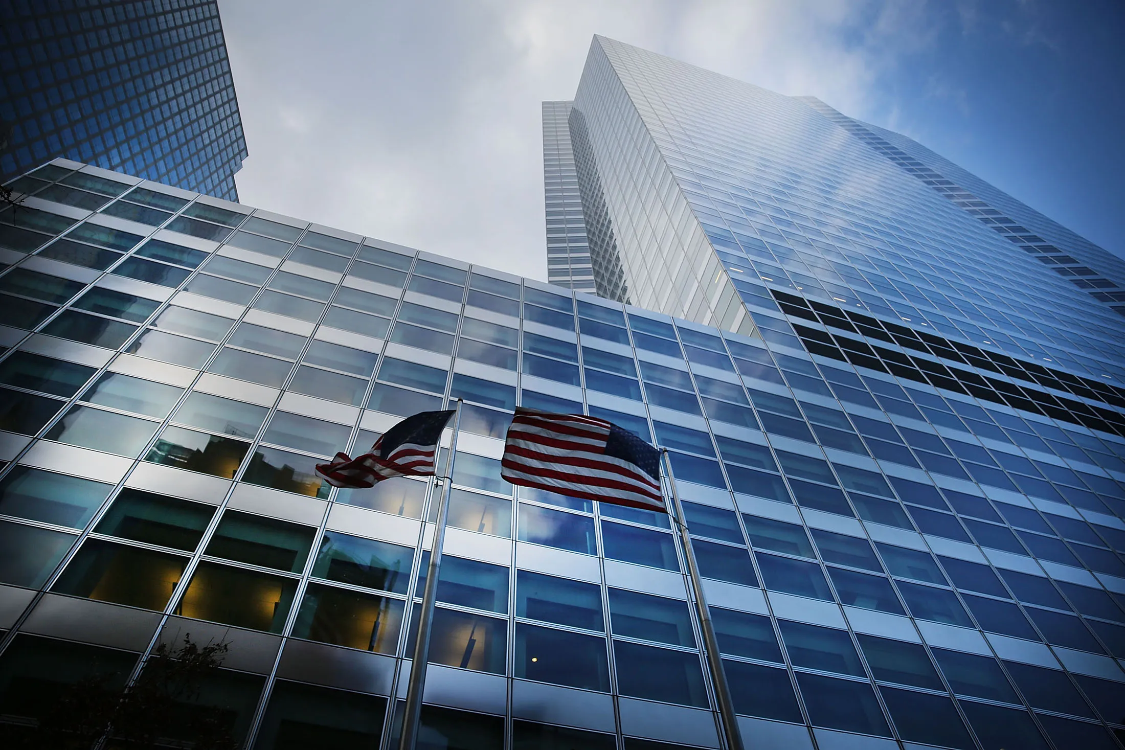 Goldman Sachs headquarters in New York.
