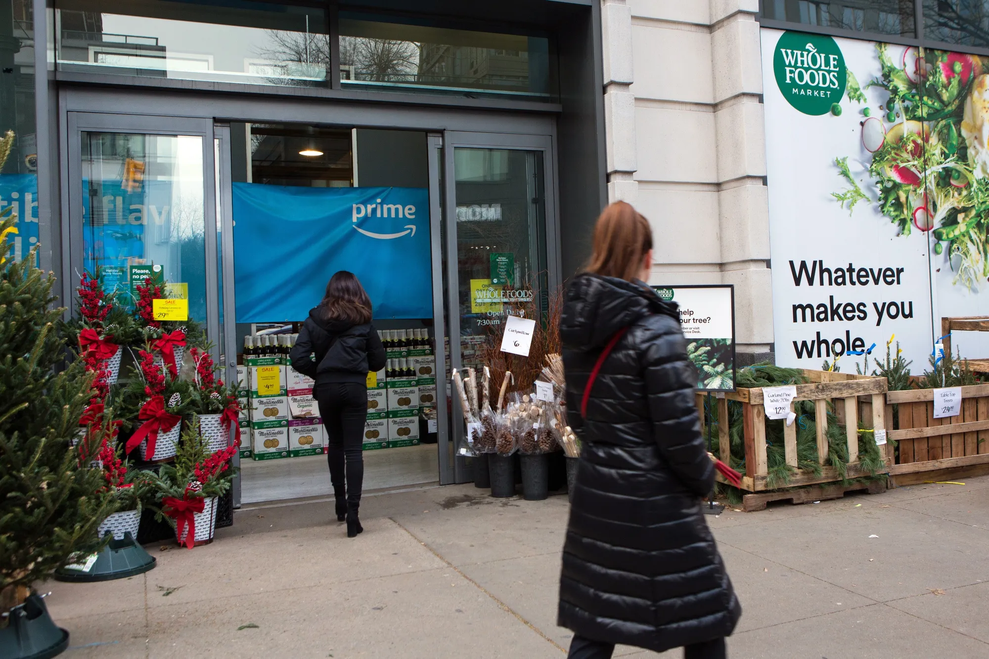 At Whole Foods, still waiting on that supermarket revolution.