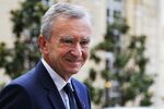 LVMH Chief Executive Officer Bernard Arnault leaves the Matignon Hotel in Paris after a meeting with French Prime Minister Jean-Marc Ayrault on Sept. 5