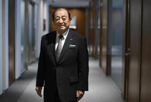Fujifilm Corp. Chairman Shigetaka Komori. Photographer: Akio Kon/Bloomberg