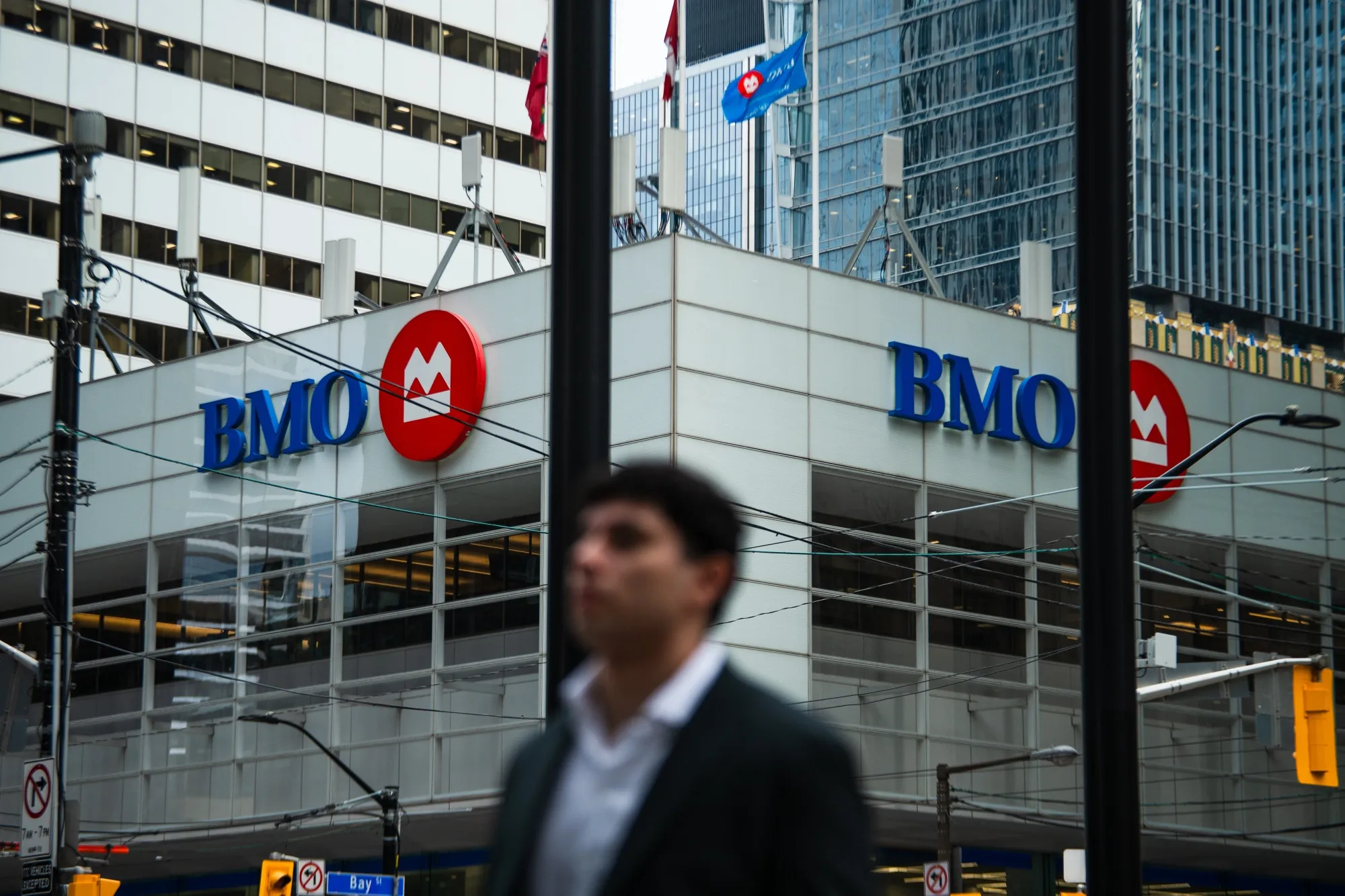 A Bank of Montreal building in Toronto, Ontario.