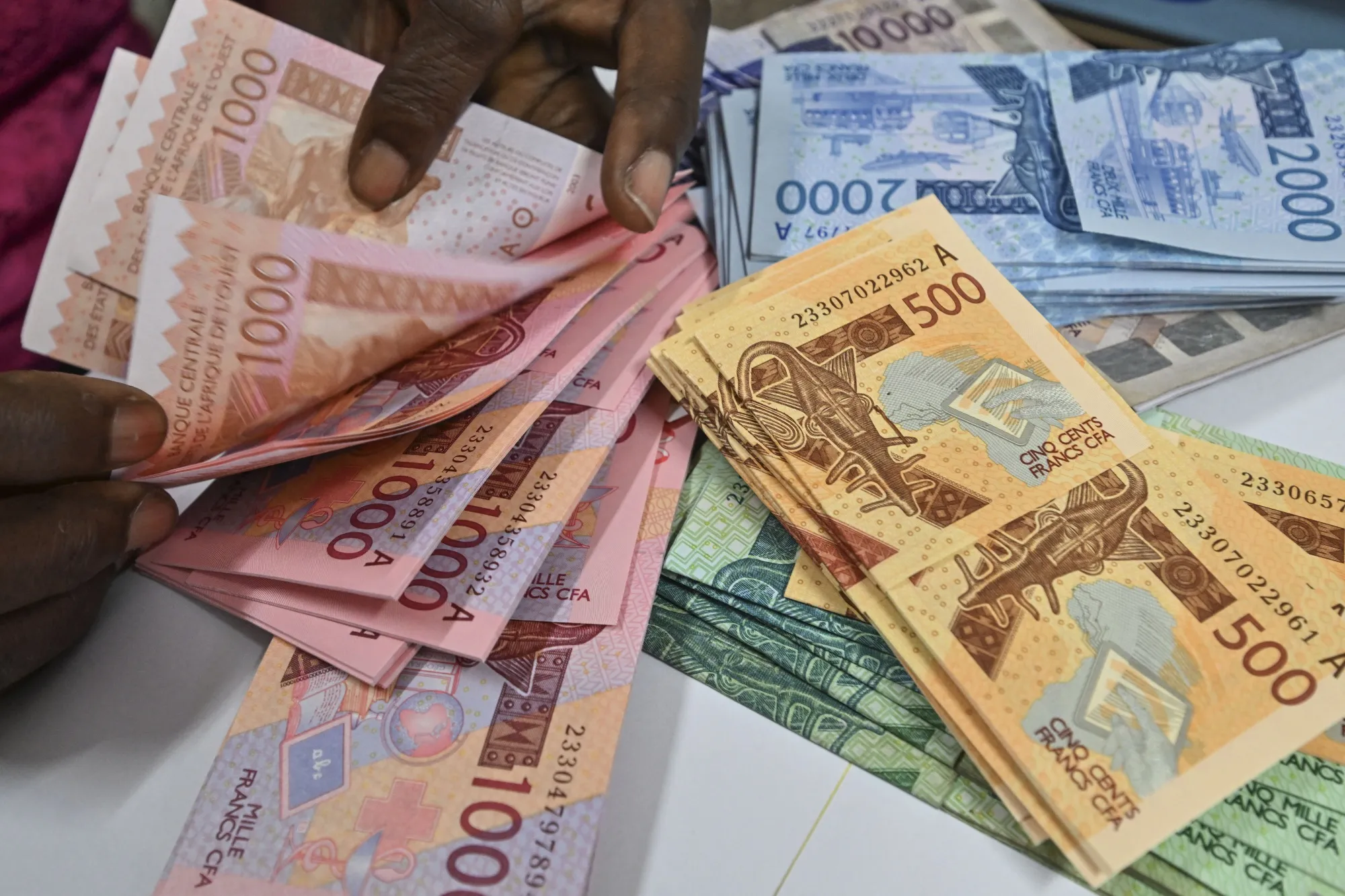 West African CFA francs.