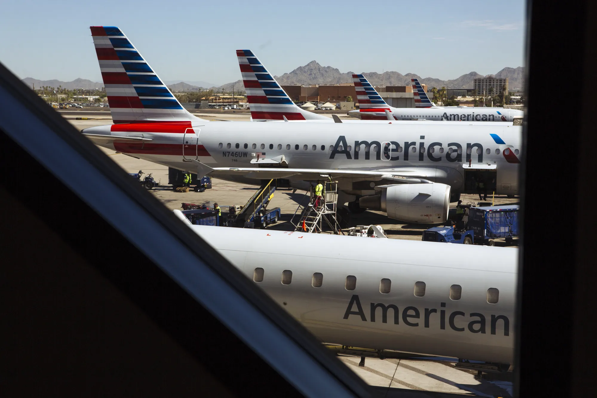 An American Airlines Group Inc. Terminal Ahead Of Earnings Figures 