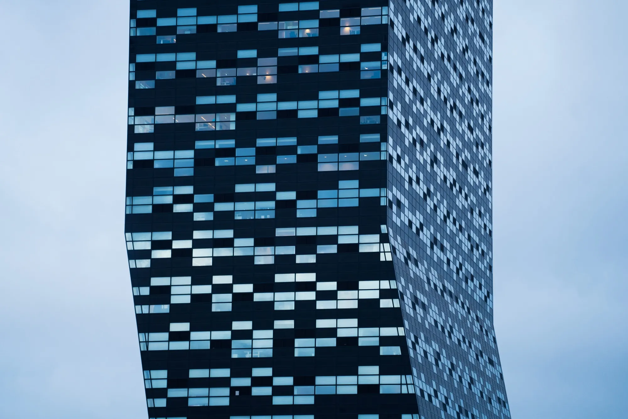 The 52Nijmegen high-rise building which houses the Nexperia Holding headquarters in Nijmegen, Netherlands, on Friday, Oct. 24, 2025.