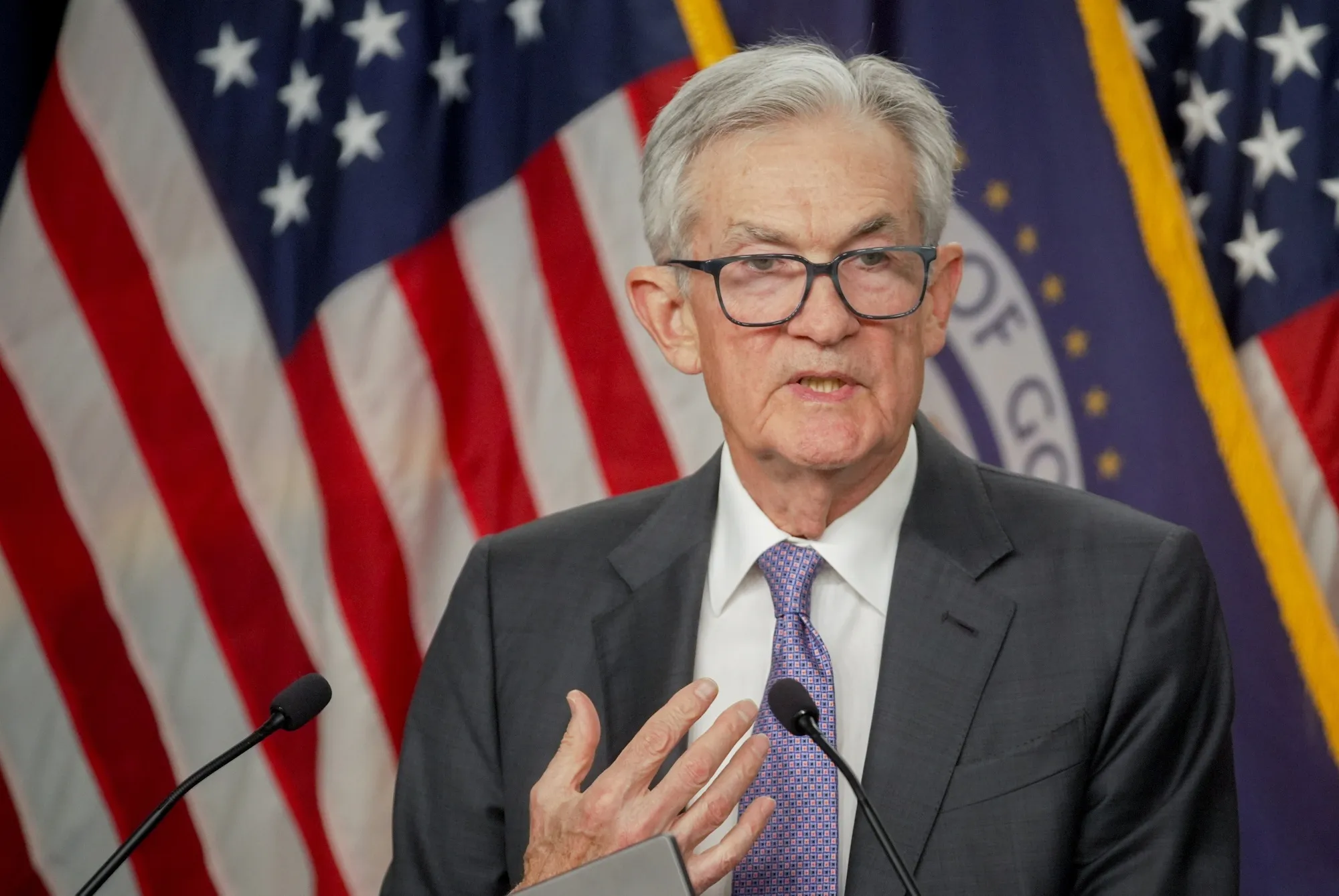 Fed Chair Powell Holds News Conference Following FOMC Rate Decision