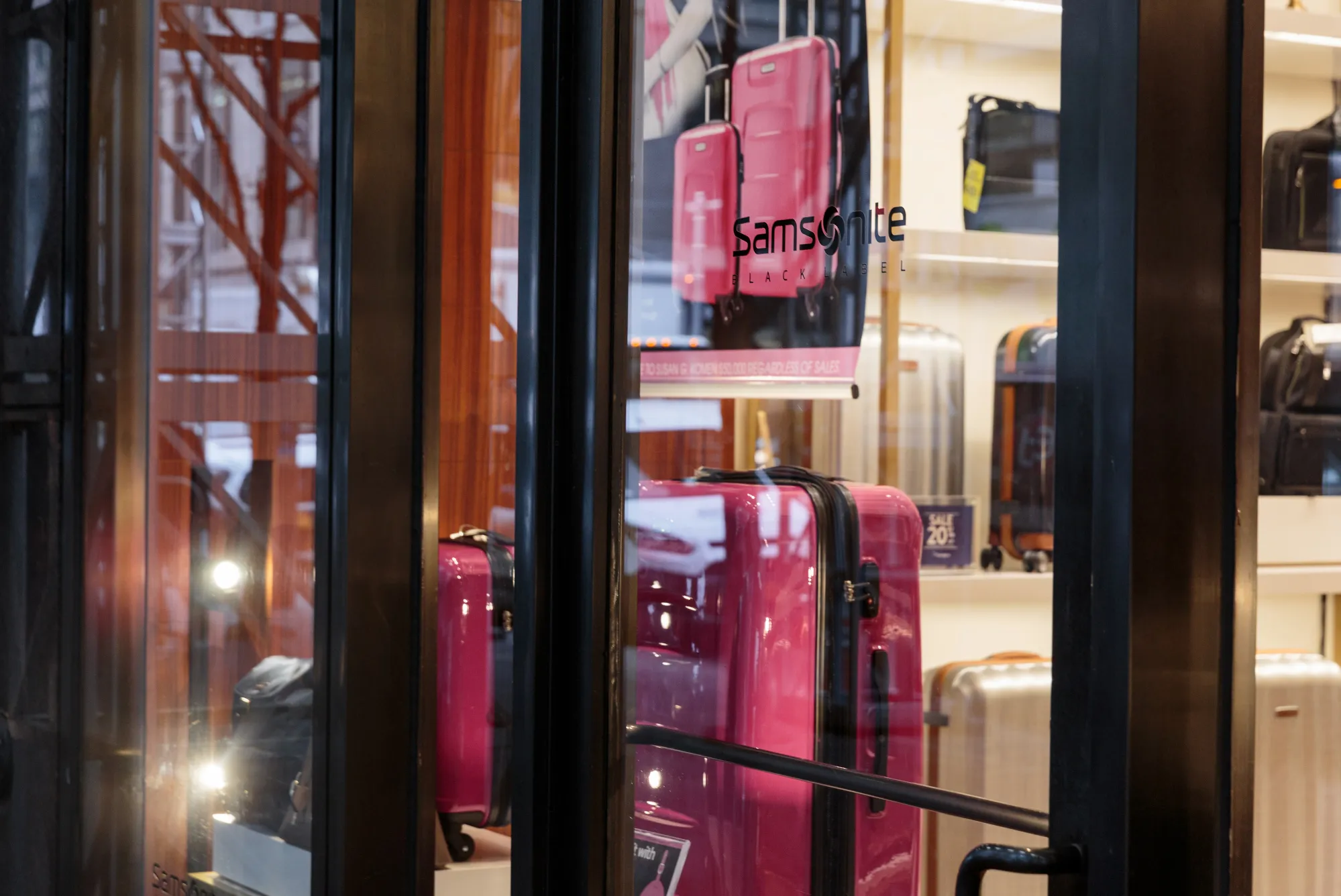 One of Samsonite’s New York stores.