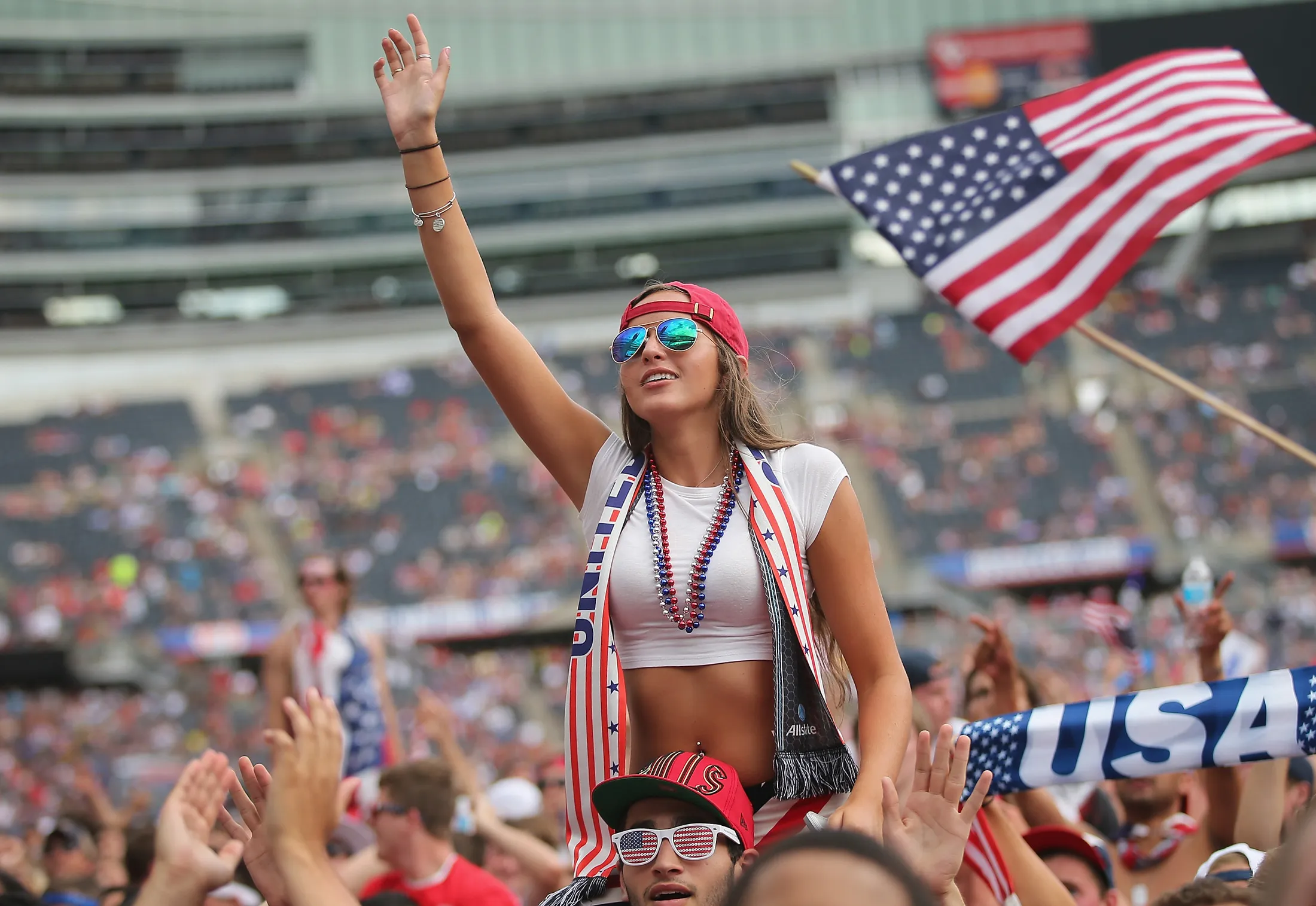 USA soccer fans.

