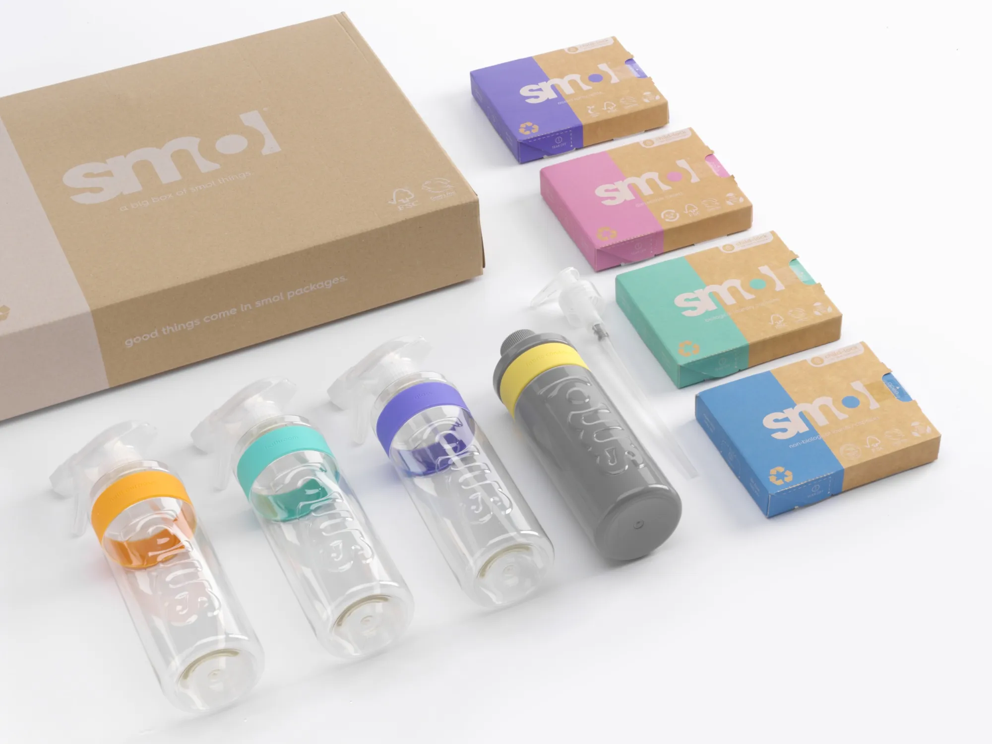 Smol cleaning subscription products are made from concentrate.