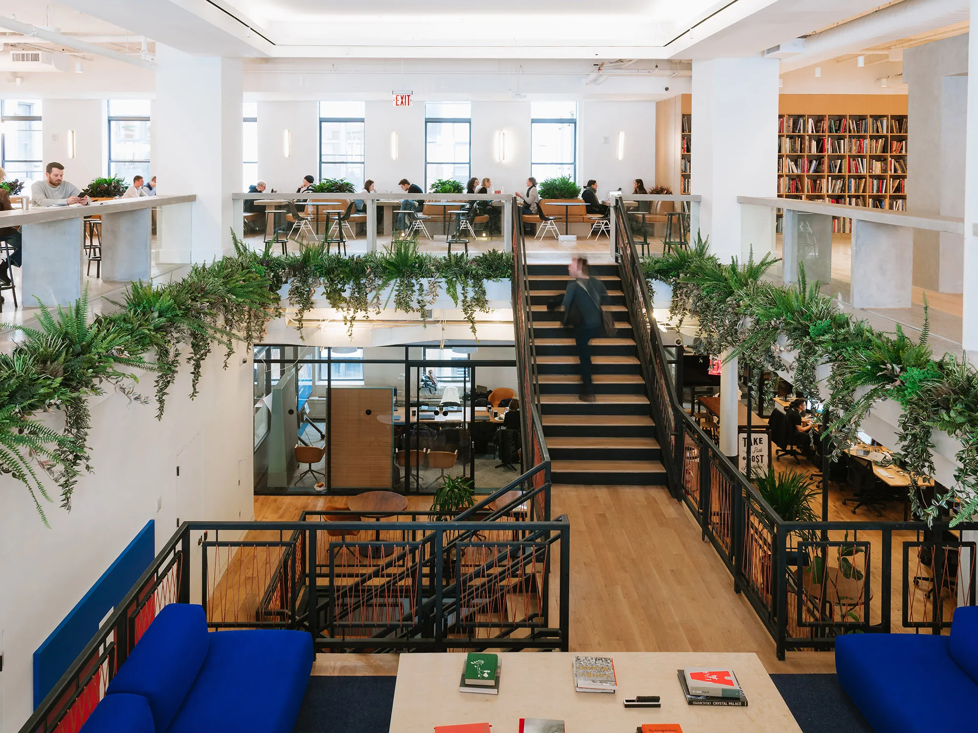 WeWork location in New York.