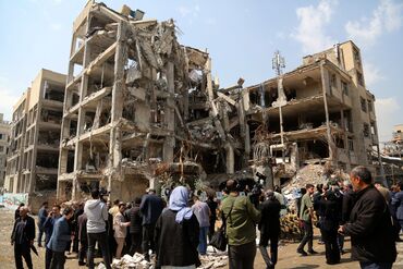 Foreign diplomats inspect civilian damage in Tehran