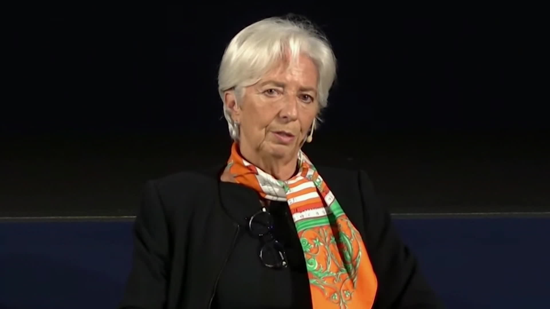 Watch ECB’s Lagarde Says Recession Alone Won’t Tame Inflation - Bloomberg