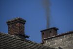 Black smoke rises out&nbsp;of a chimney&nbsp;in Rybnik, Poland.&nbsp;