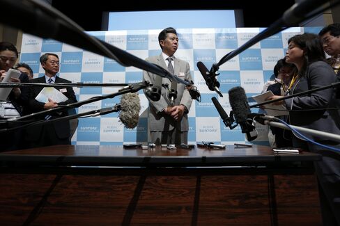 Suntory Beverage & Food Ltd. President Nobuhiro Torii