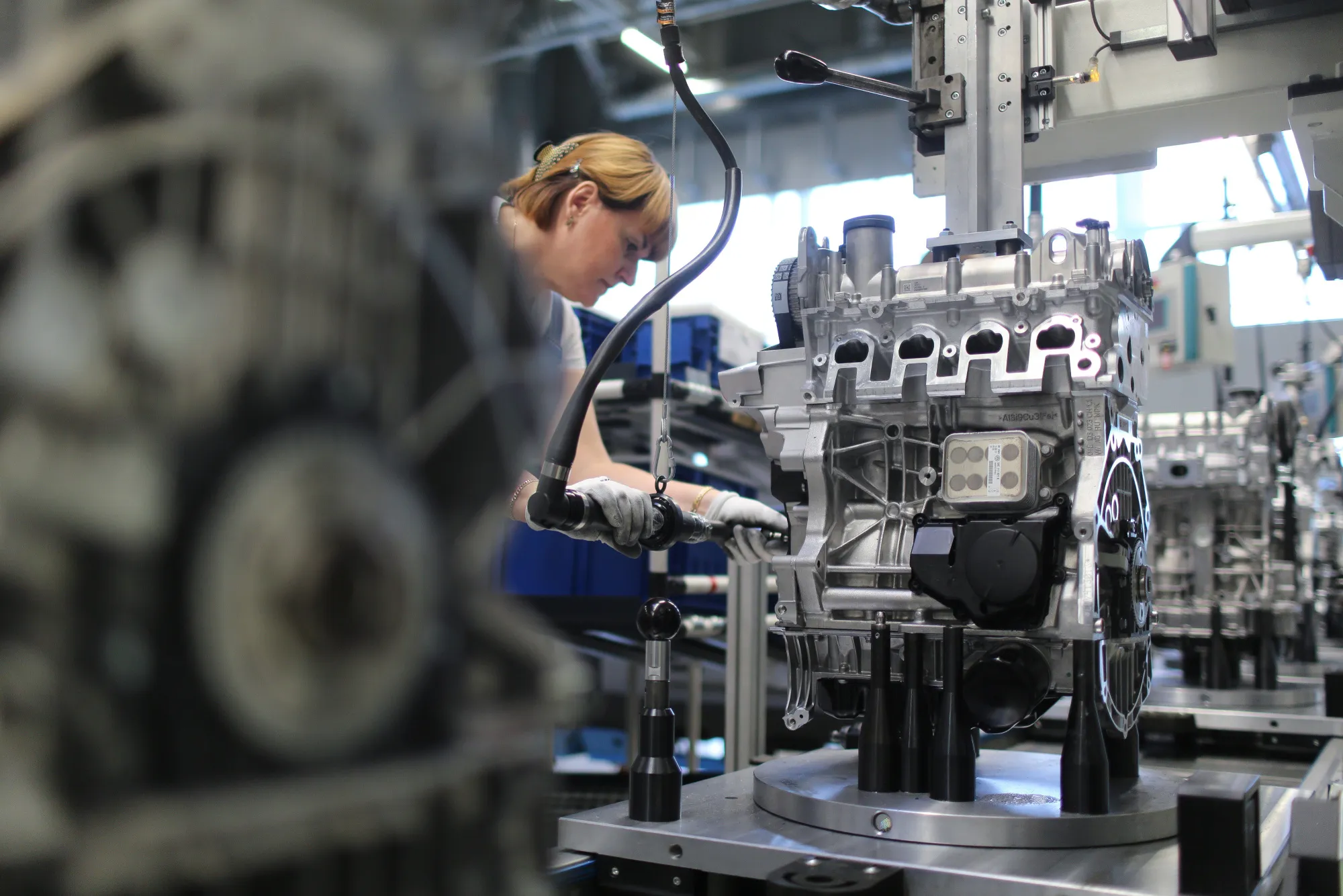 VW And Skoda Automobile Manufacture At Volkswagen Group Rus OOO