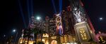 The Studio City casino resort, developed by Melco Resorts & Entertainment Ltd., stands in Macau.