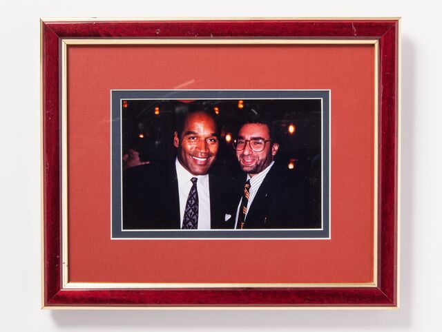 Dr. Herschkopf with O.J. Simpson
