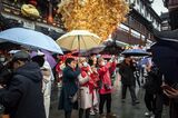 Retail in Shanghai During Lunar New Year As China's Growth Relies on Consumers Still Too Cautious to Spend
