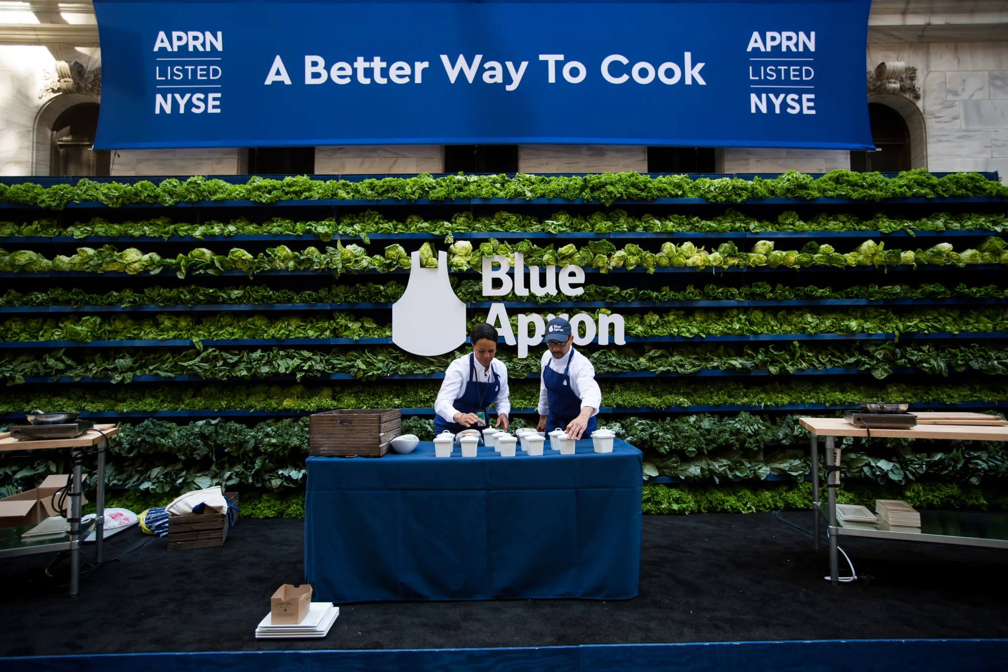 Blue Apron Climbs In Trading Debut After Slashing IPO Price