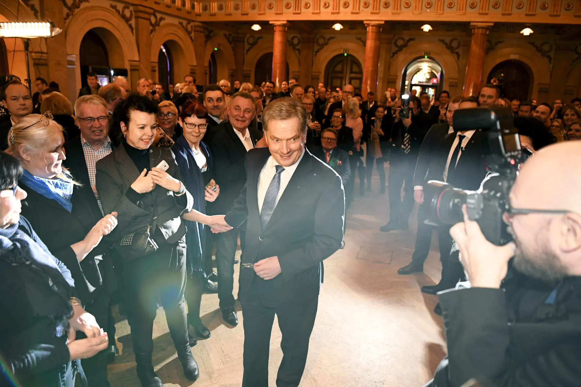 Sauli Niinisto on Jan. 28.