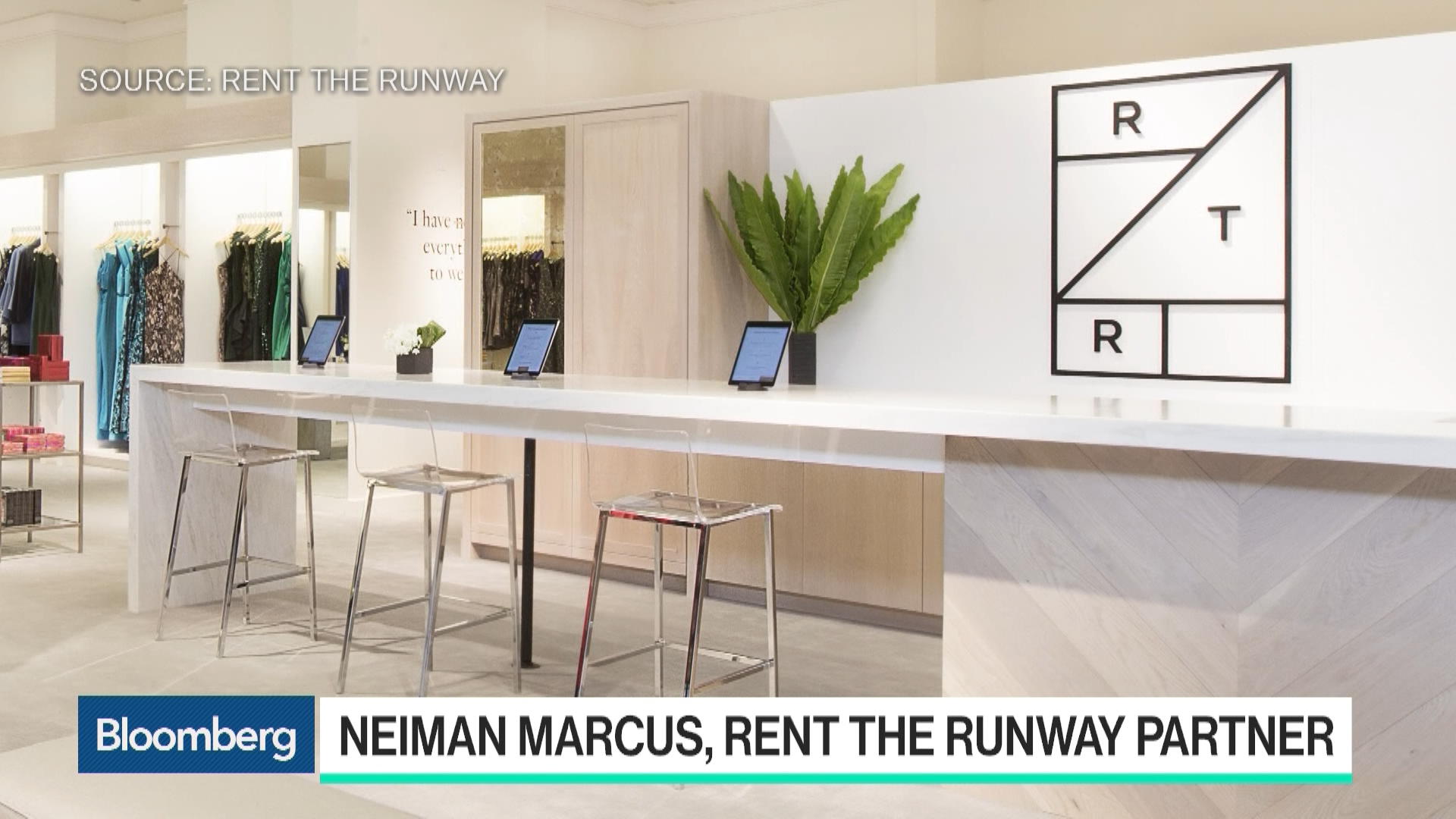 Watch Neiman Marcus Partners Up With Rent the Runway - Bloomberg