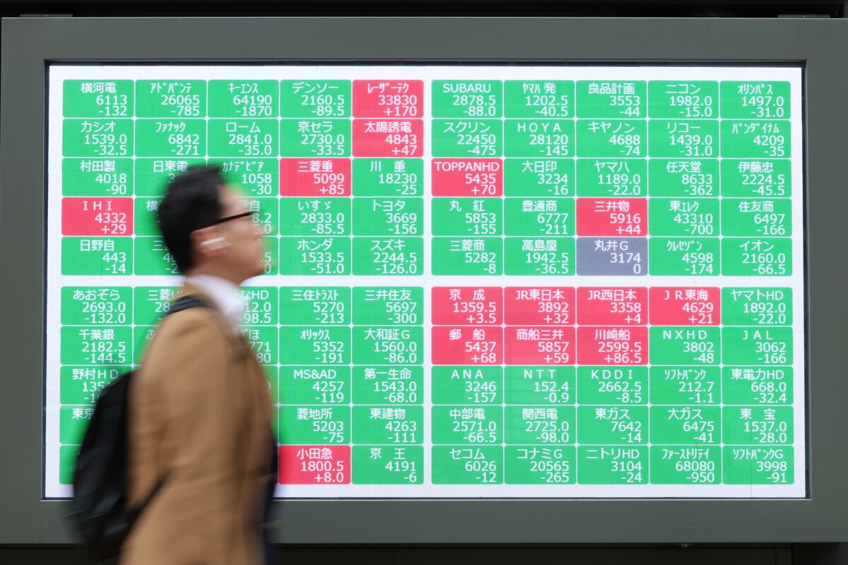 
                            Japanese Stocks Rebound as Oil’s Pullback Fuels Dip Buying