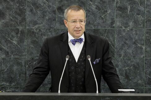 Estonian President Toomas Ilves