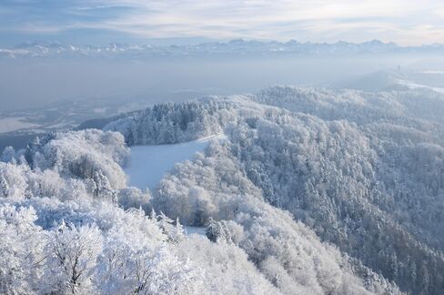 Uetliberg Mountain.