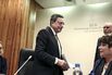 European Central Bank President Mario Draghi Delivers Rate Announcement In Cyprus