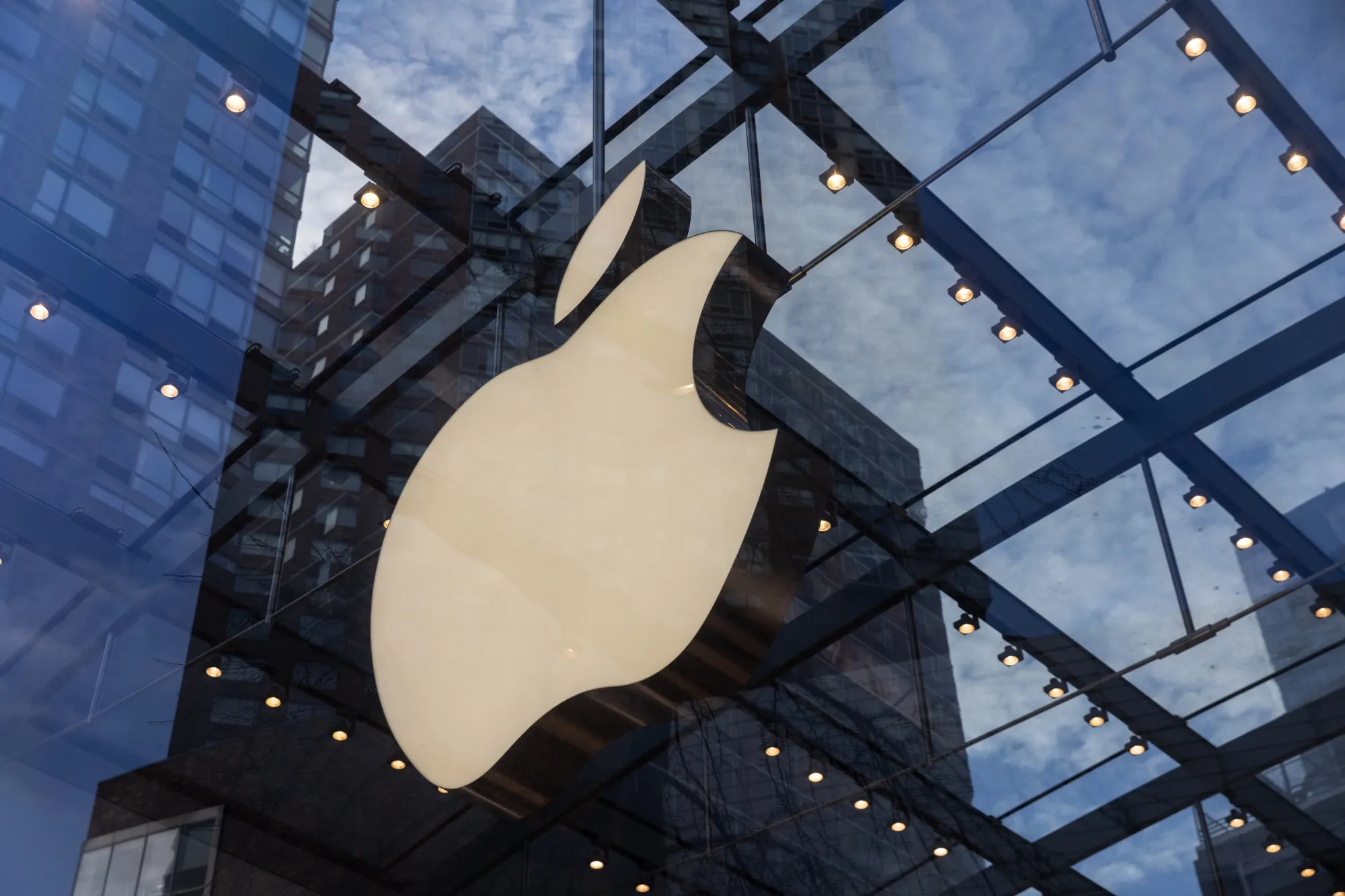An Apple store in New York.