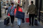 Shoppers As US Retail Sales Drop Most In 11 Months